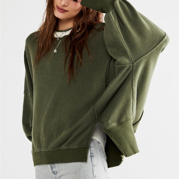 Free People Tops - NWOT Free People Camden Sweatshirt